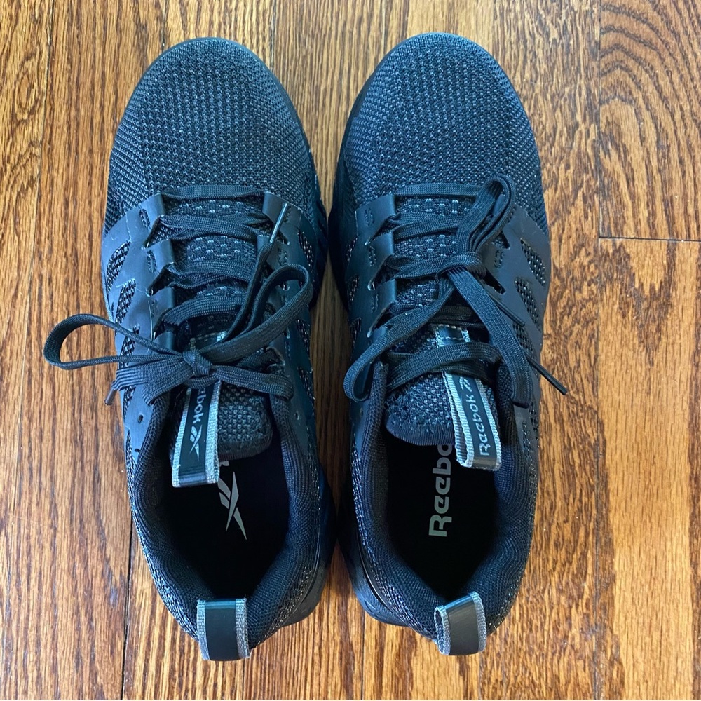 Reebok FUSION FLEXWEAVE WORK - RB4317 Athletic Work Shoe - Black NWOT M5.5, W7.5